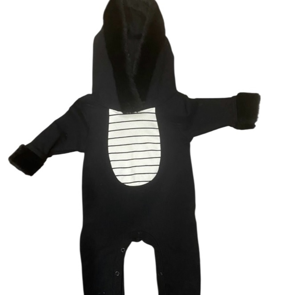 Cat & Jack Halloween Cat Outfit with Tail Size 18M NWT